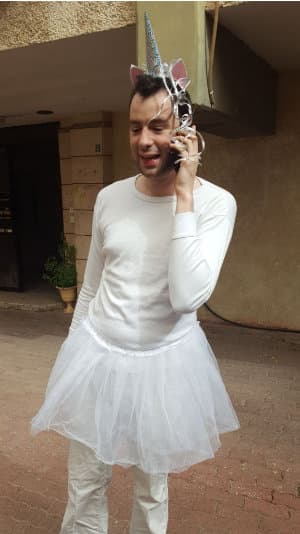 I'm not really a unicorn. But sometimes I pretend! Uri Shaked